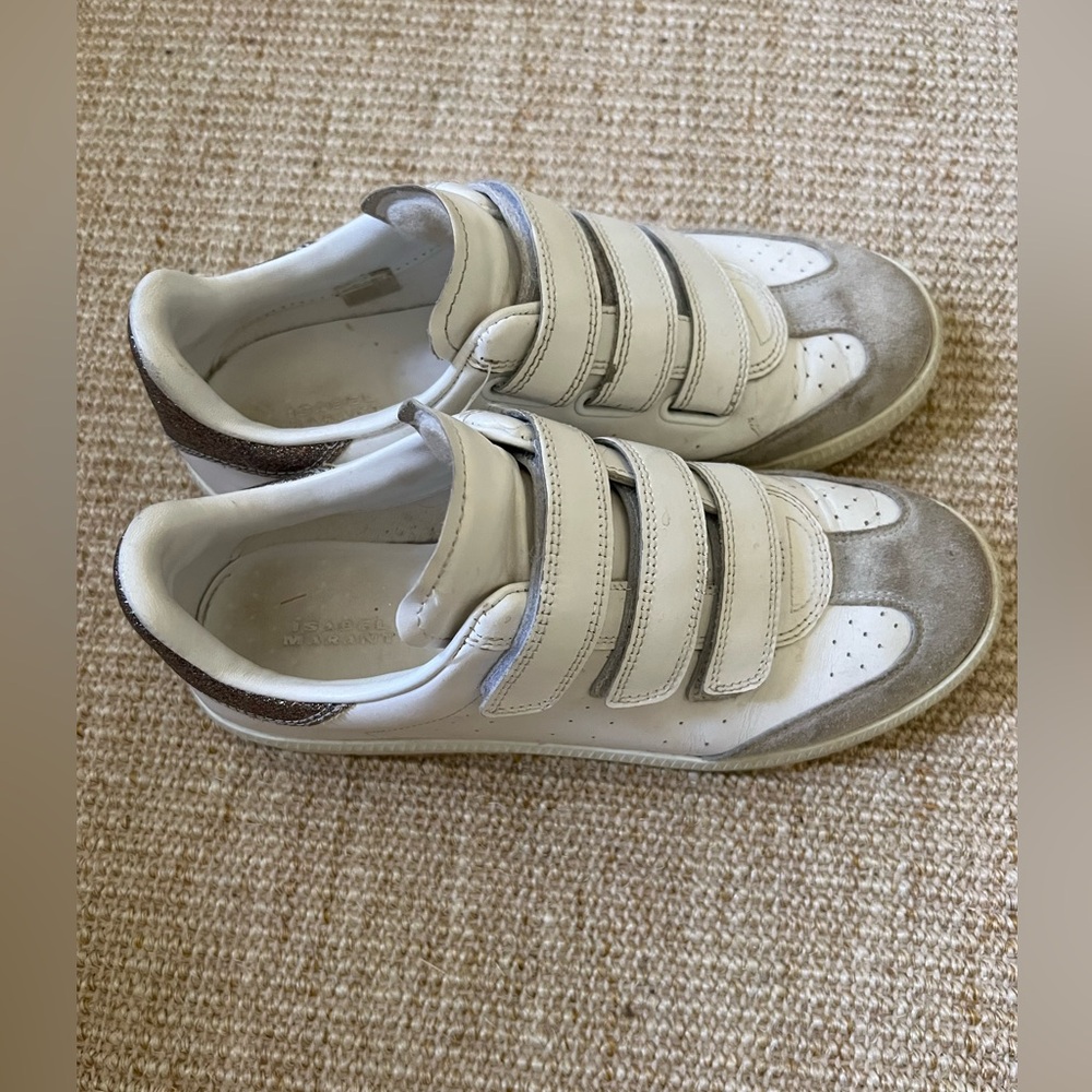 Isabel Marant white Beth sneaker shoe 39